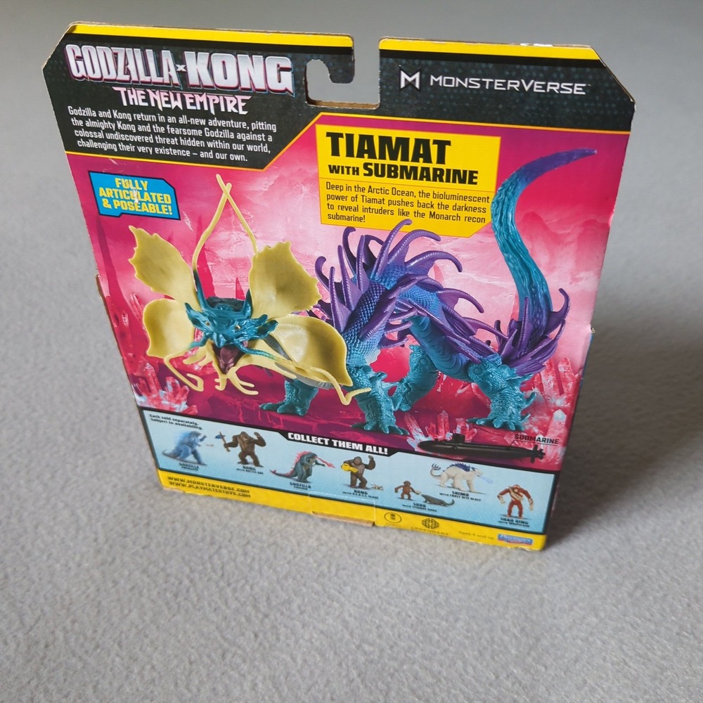 Playmates Godzilla x Kong The New Empire Tiamat Monsterverse Action Figure - Picture 7 of 10